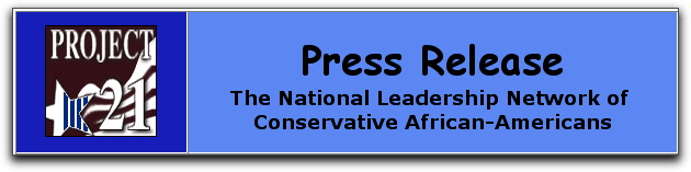 Black conservative press releases and news commentary