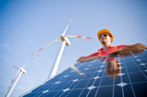 Image of a worker in between new industries to produce energy. In the background you can see Wind Turbines. Two different technologies to produce energy in a responsible and sustainable way (ISO 100) . All my images have been processed in 16 Bits and transfer down to 8 before uploading.  [url=http://www.istockphoto.com/file_search.php?action=file&lightboxID=7053550] [img]http://www.ll28.com/istock/solarpanel.jpg [/img][/url]