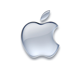 Silver_Apple_Logo_White