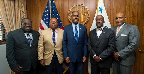 Secretary Ben Carson with Project 21 members