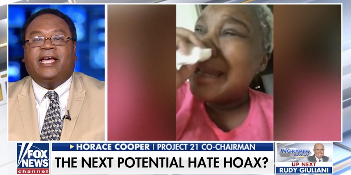 Race hoax 2025