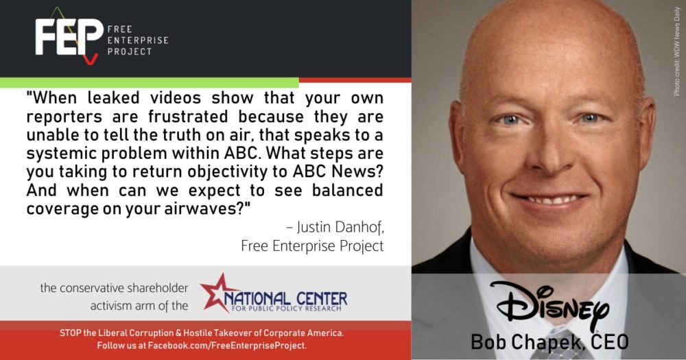 When will Disney address media bias at ABC News?