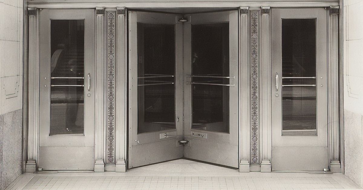 revolving door