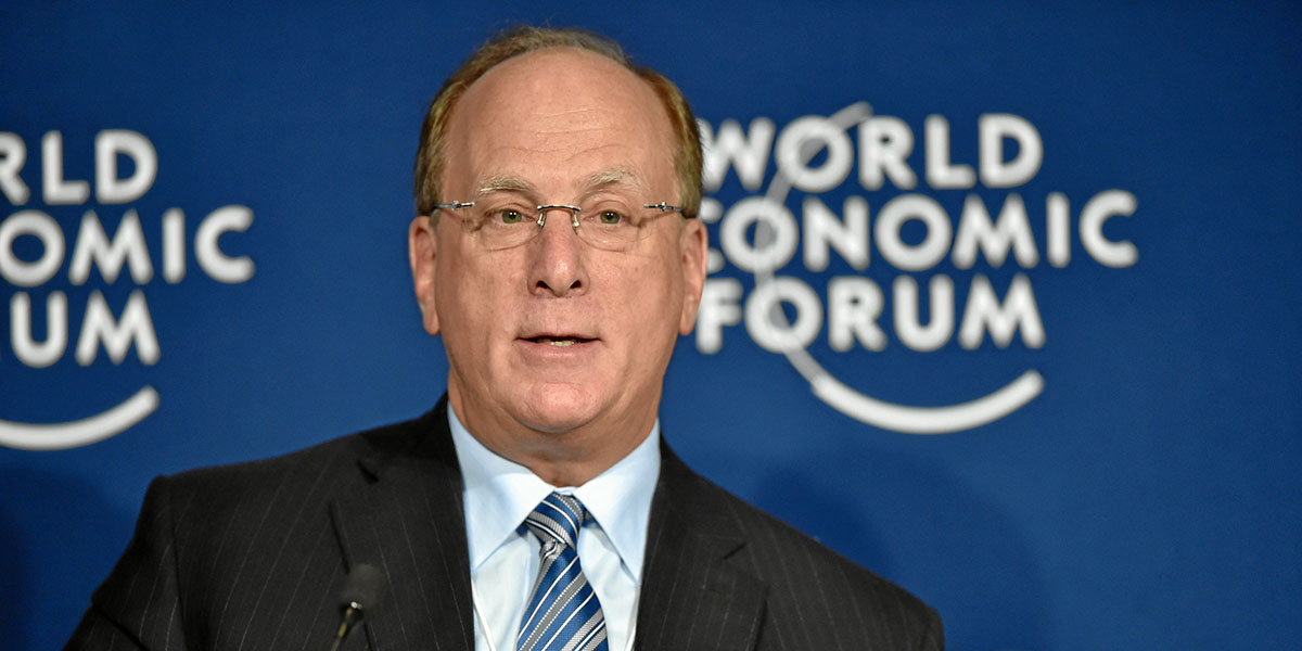 WEF Larry Fink