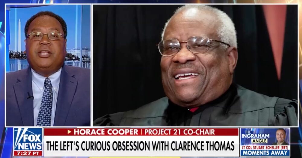 Horace Cooper Defends Clarence Thomas