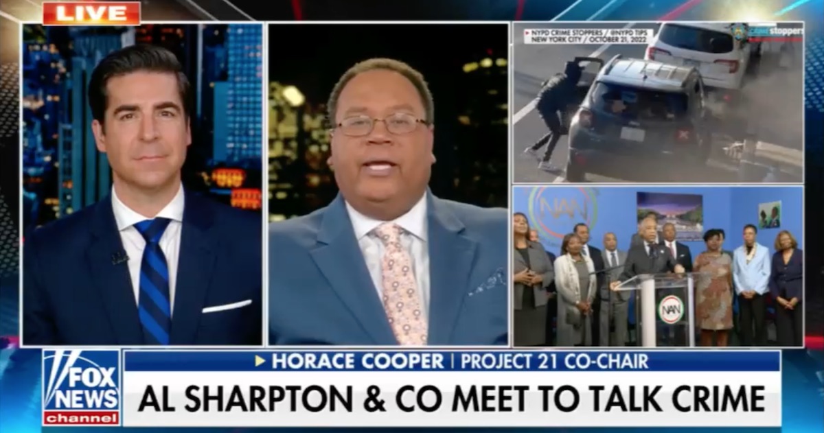 Horace Cooper Discusses Al Sharpton on Fox News