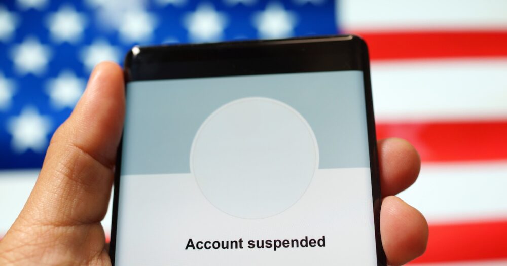 iphone censorship online account suspended