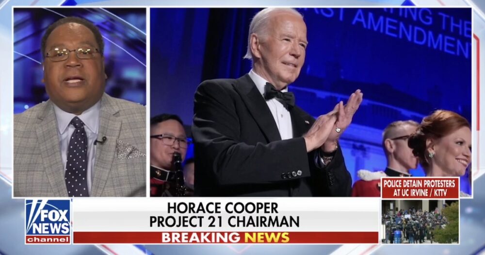 Horace Cooper Biden Hannity