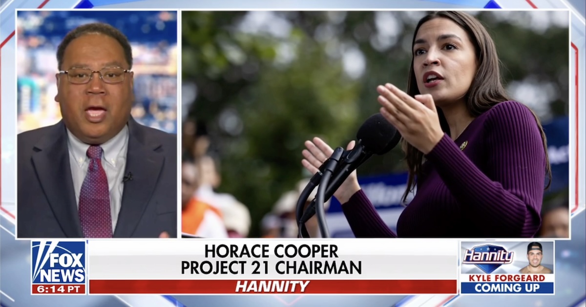 Horace Cooper Hannity AOC