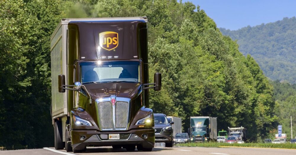 UPS truck