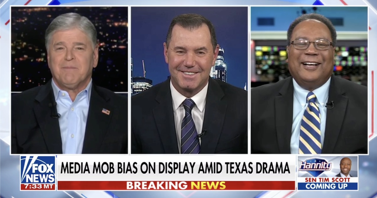 Horace Cooper Hannity Joe Concha