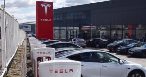Tesla electric vehicles