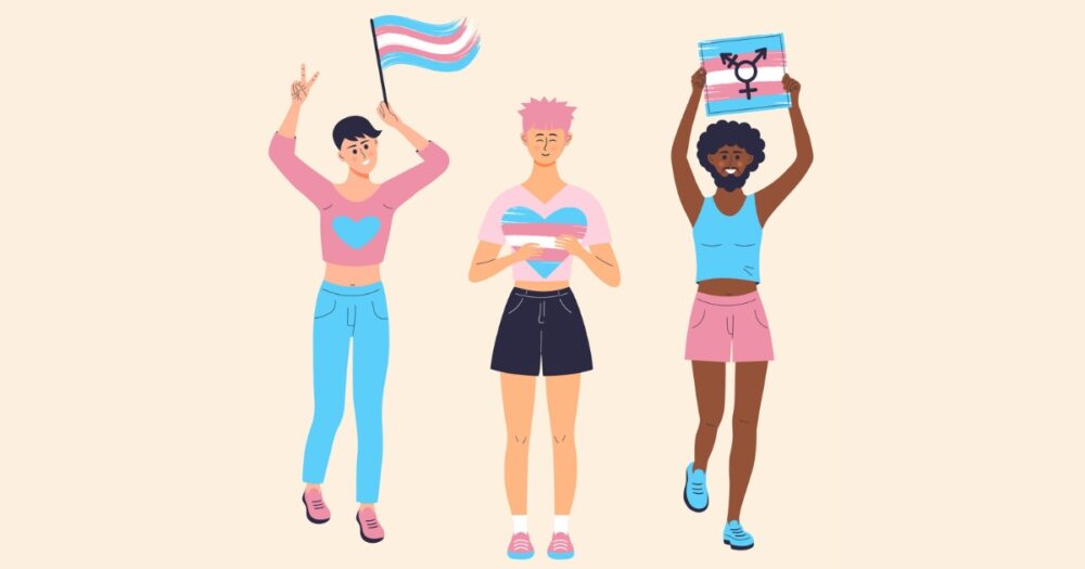 transgender woman female