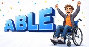 Able Accounts expanding wheelchair joy