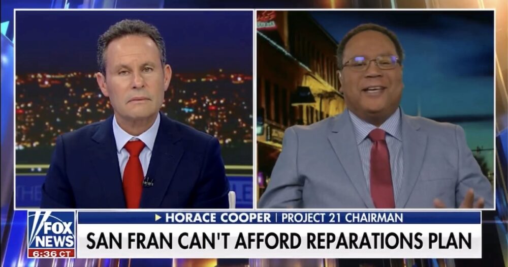 San Francisco Reparations Horace Cooper Fox News