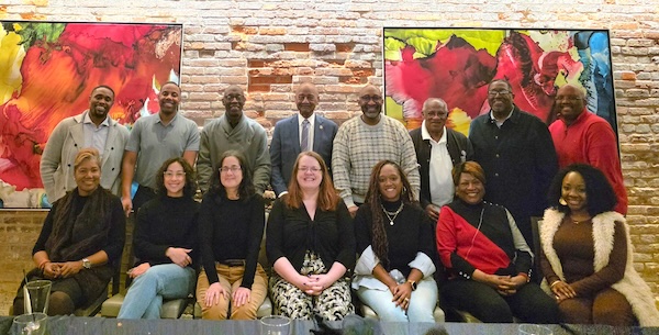 Bob Woodson with Douglass Leadership Institute staff
