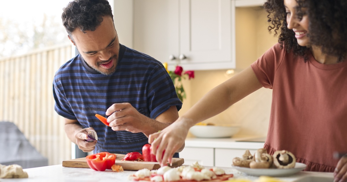 disability down syndrome home cooking