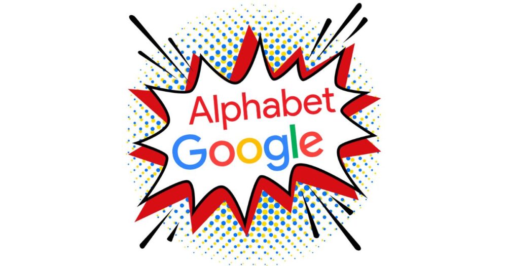 Alphabet Google bubble