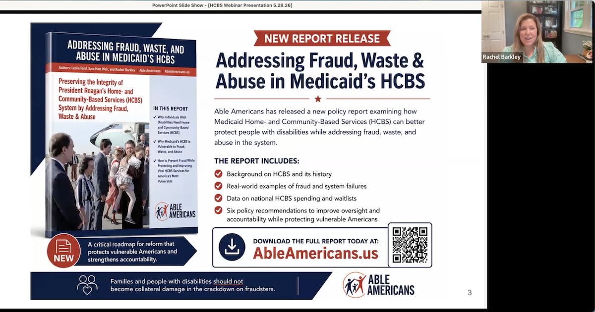 Webinar Replay: Addressing Fraud, Waste and Abuse in Medicaid Home Healthcare Programs for Americans with Disabilities