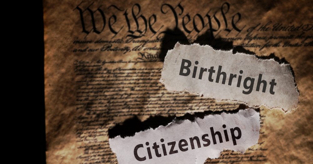 birthright citizenship constitution 14th Amendment