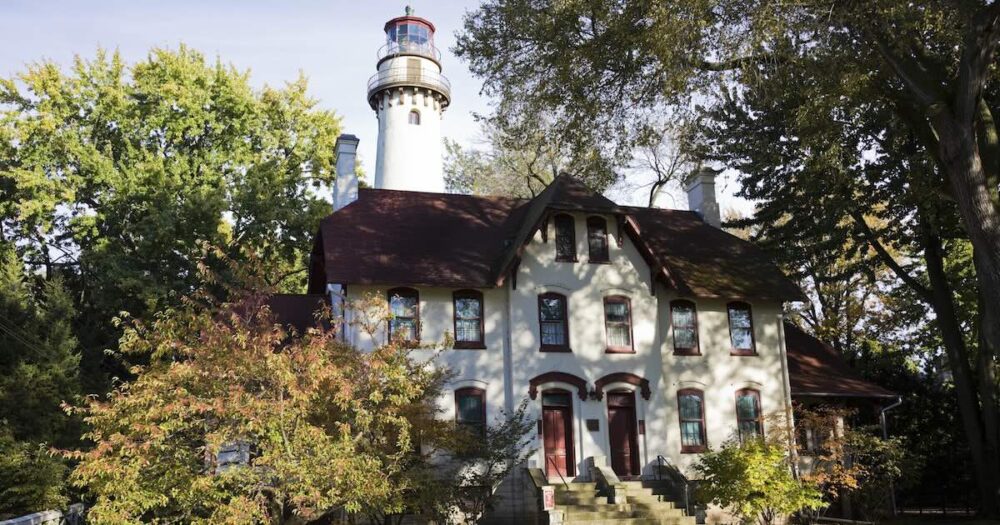 Evanston Illinois lighthouse house